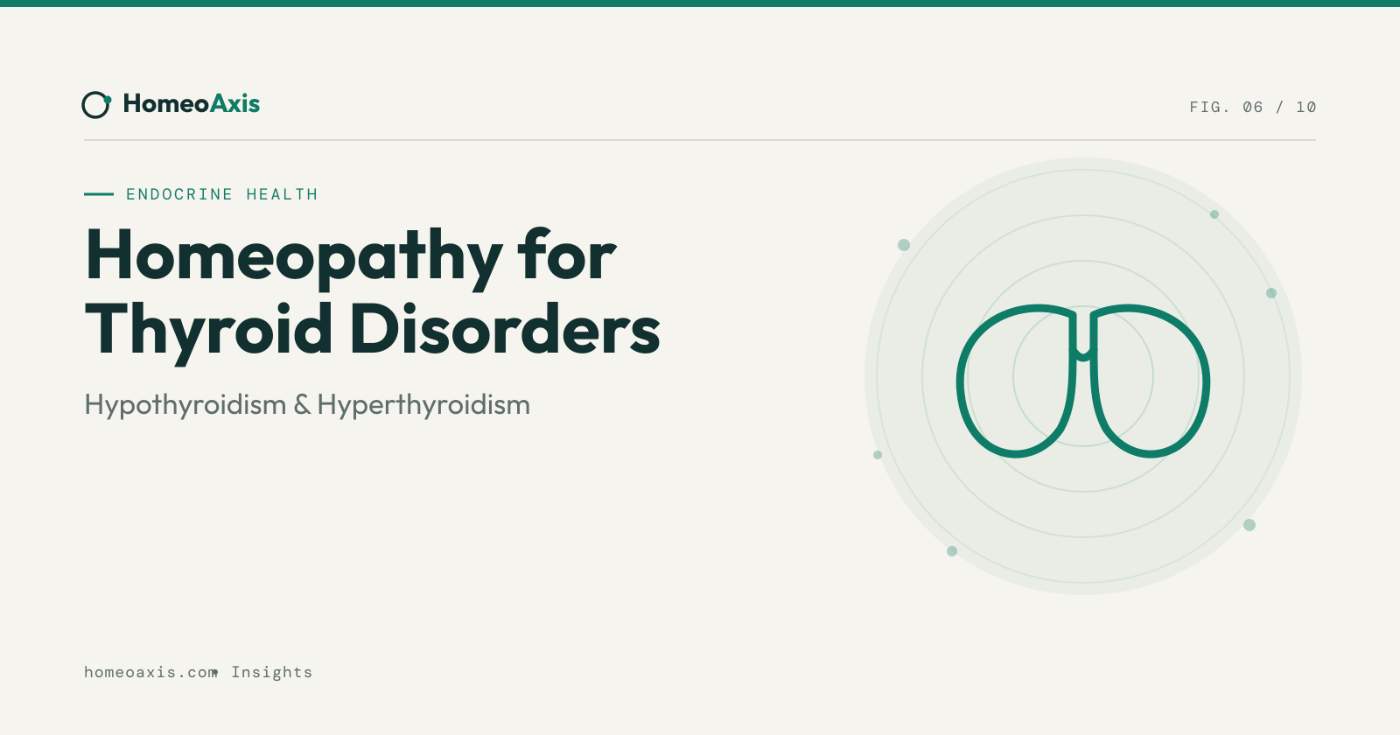 Homeopathy for Thyroid: Hypothyroidism & Hyperthyroidism